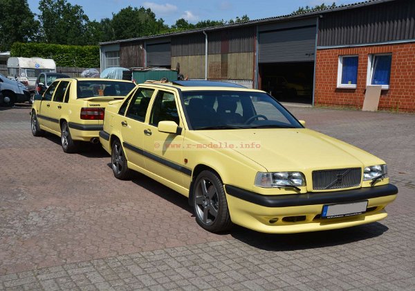 Neuaufbau gelbe T-5R Limousine